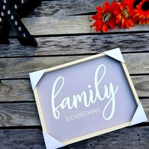 Family Theme Wall Decor